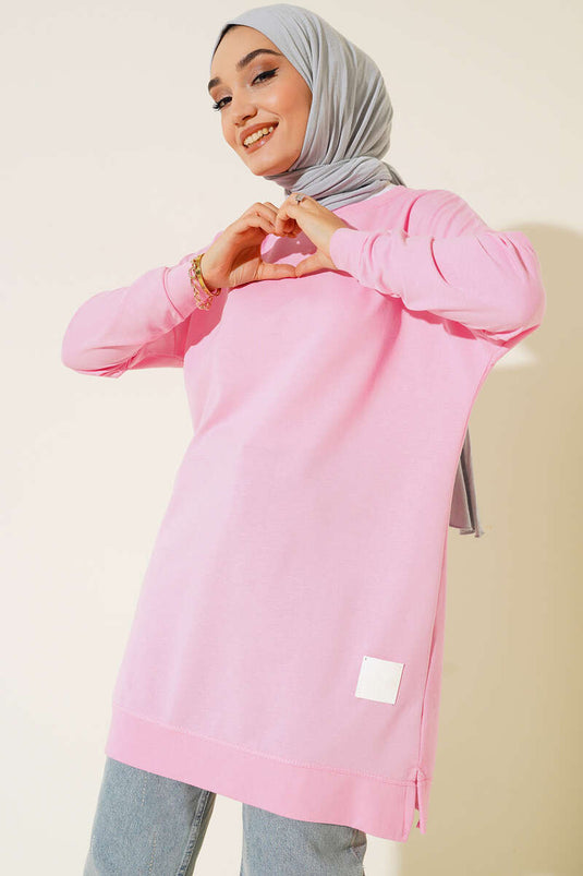 Tunique Casual Crest Rose