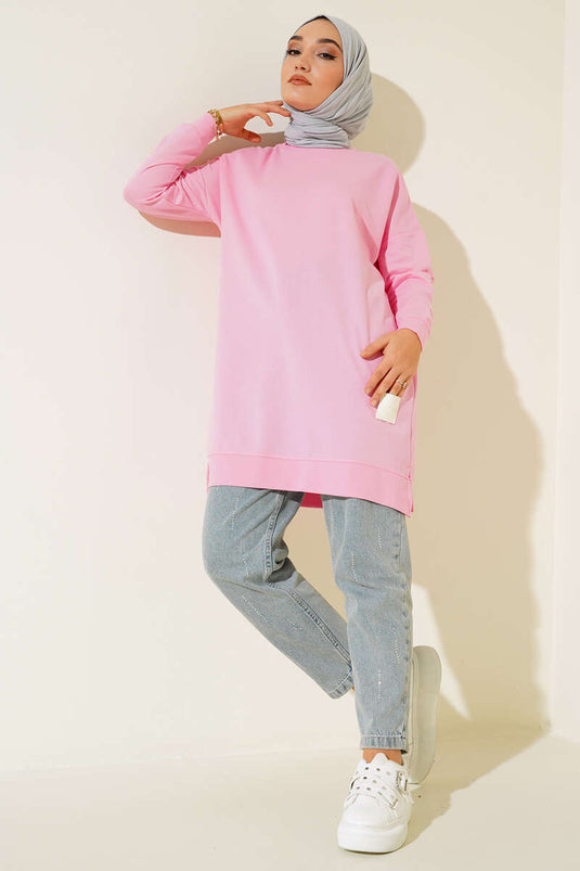 Tunique Casual Crest Rose