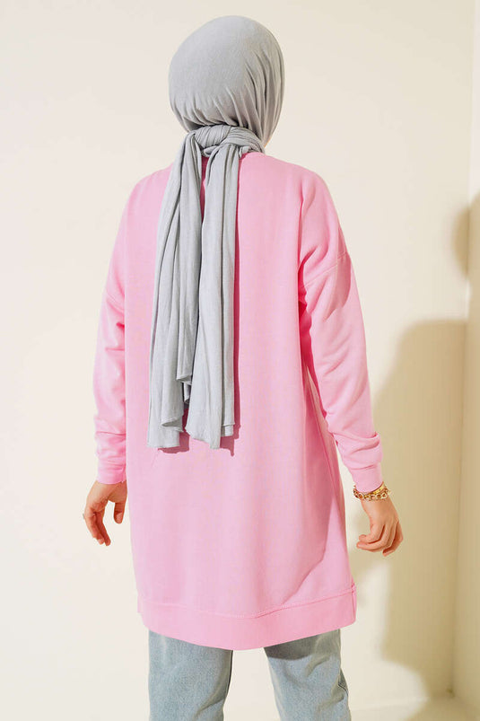 Tunique Casual Crest Rose