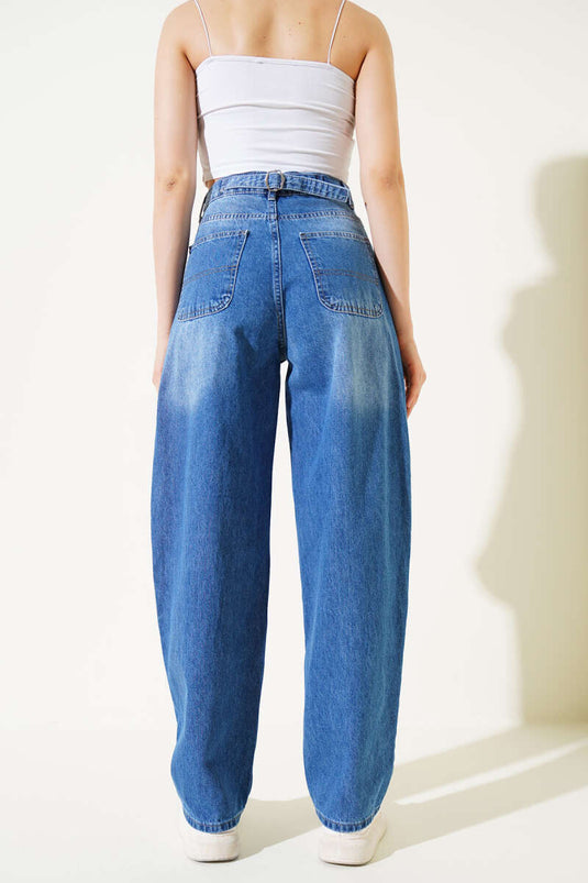 Casual Baggy Jeans Blue