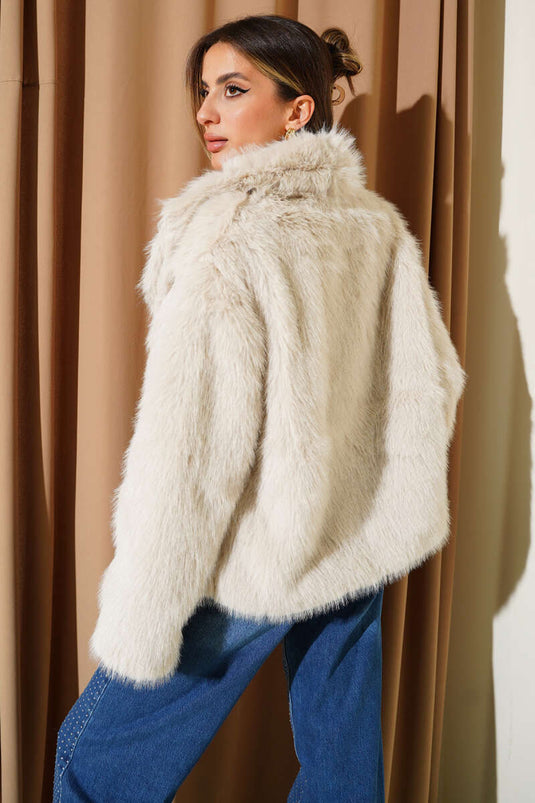 Manteau de fourrure lâche Pierre