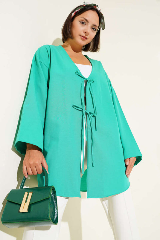 Salaş Önden Bağlamalı Kimono Benetton