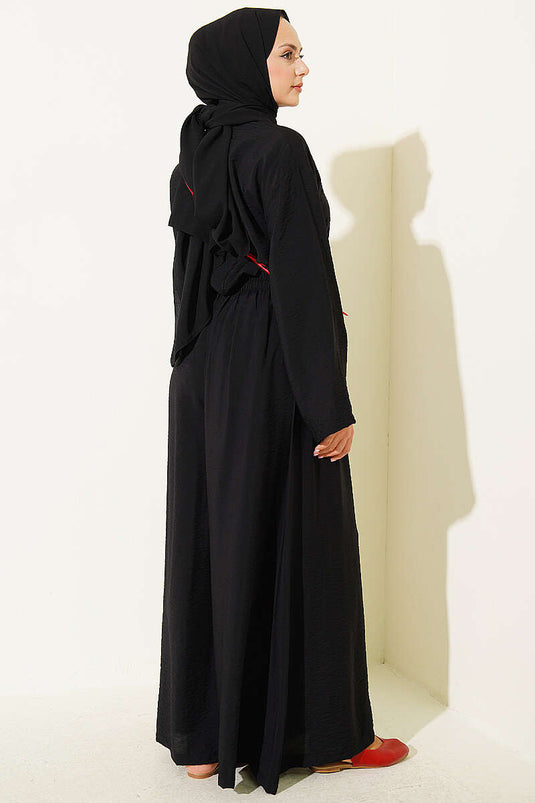 Ensemble Deux-Pièces Décontracté Avec Pantalon Noir