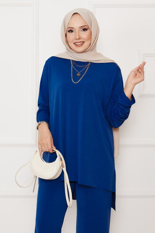 Casual Fit Two-Piece Sandy Set Saks