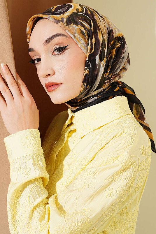 سارمال ديزين أناقة إيشارب أسود