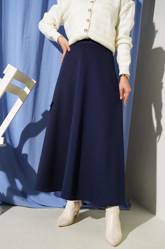 Jupe Scuba Mevlana bleu marine