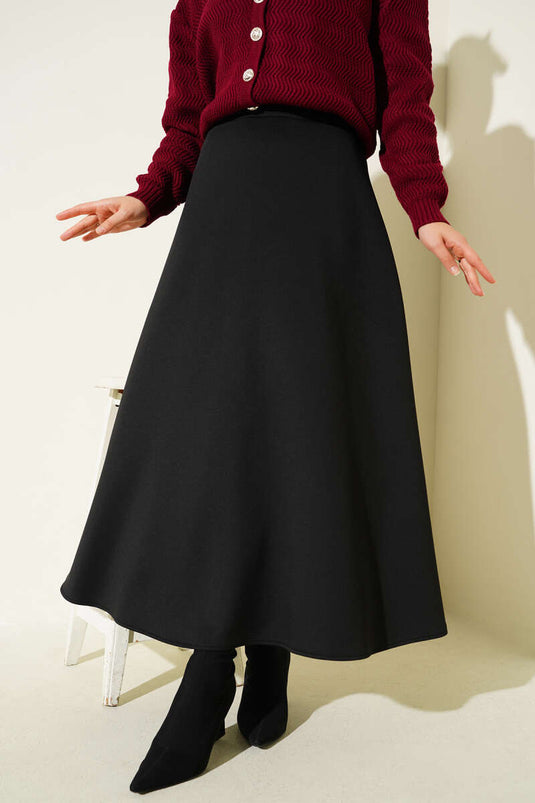 Scuba Mevlana Skirt Black
