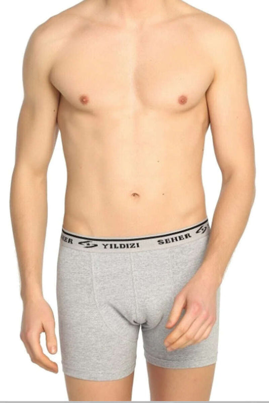 Boxer élastique pour homme Seher Yıldızı gris