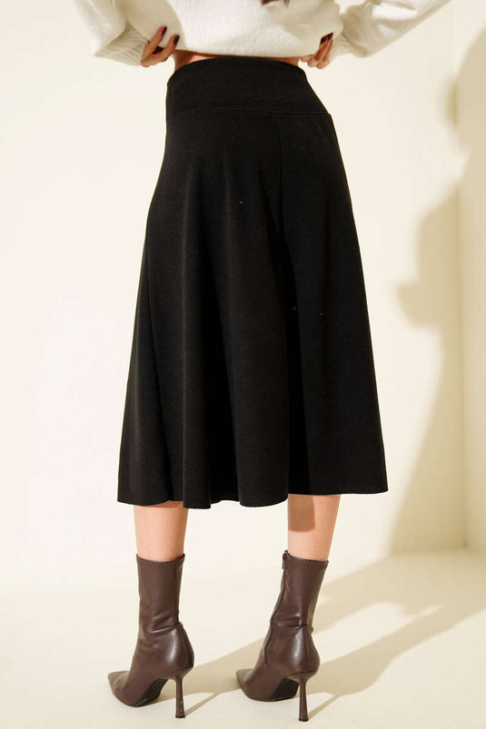 Thessaloniki Midi Skirt Black