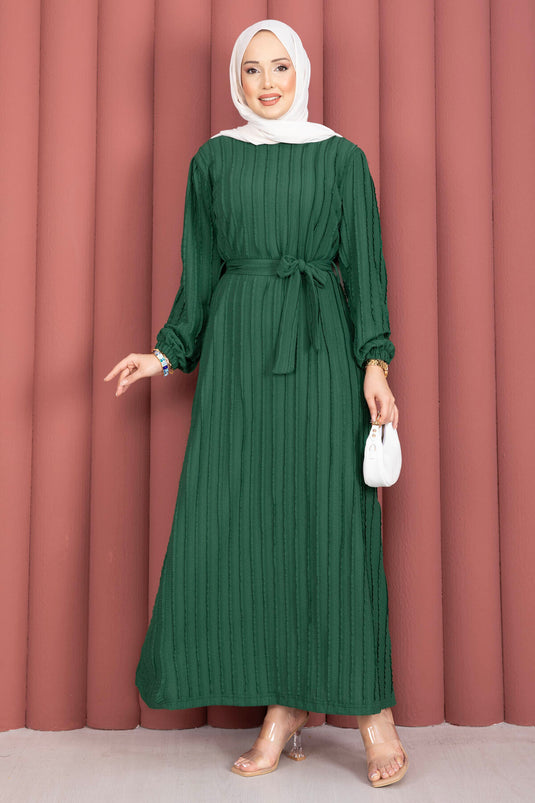 Zaranur Dress with Belt Benetton