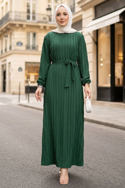 Robe Zaranur à ceinture amovible Benetton