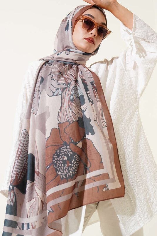 Shelia Desen Lina Châle Chameau