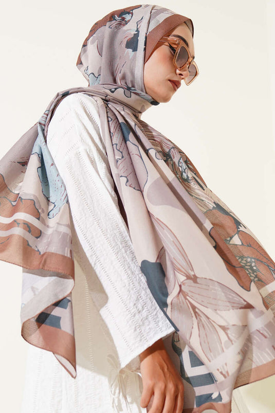 Shelia Desen Lina Châle Chameau