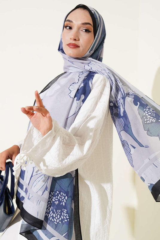 Shelia Desen Lina Sciarpa Fumo