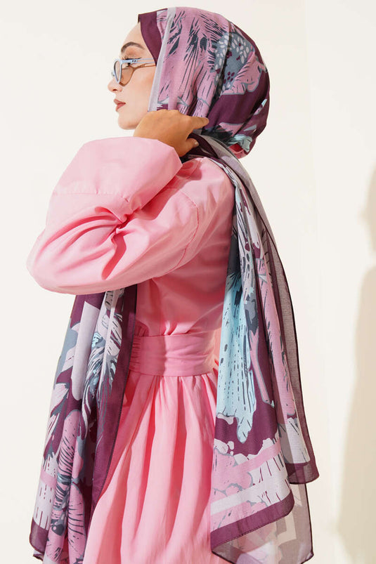 شال شيليا ديزن لينا لون خمري