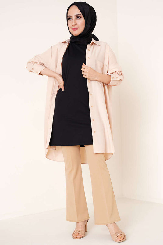 Sıfır Kol Penye İçlik Siyah