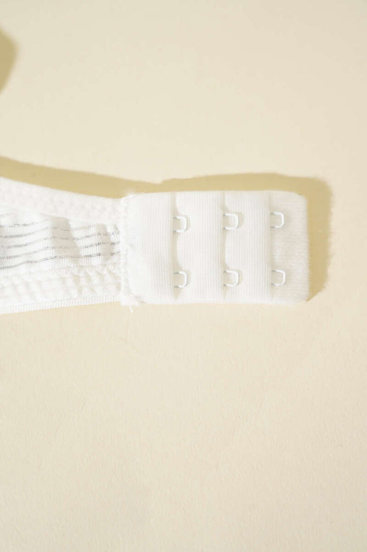 Silikonlu Destekli Şerit Sütyen Ekru