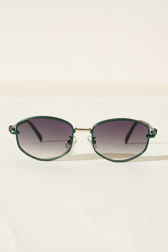 Silvanus-Serie Metallrahmenbrille Smaragd