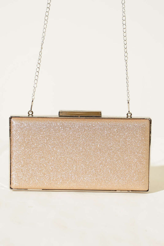 Simli Damen Clutch Kupfer