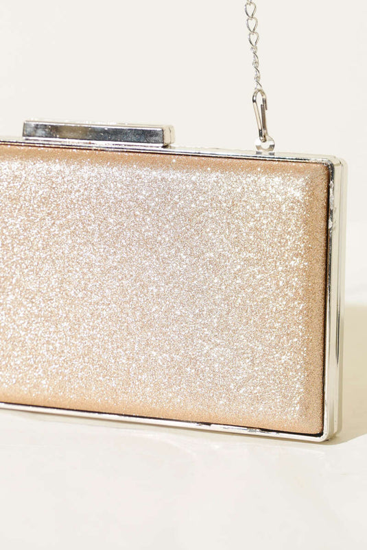 Simli Damen Clutch Kupfer