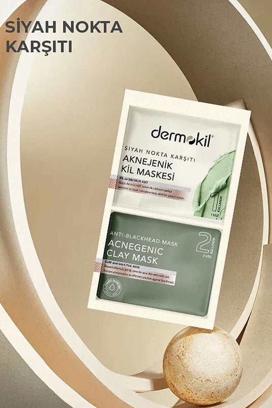 Masque À L'argile Anti-Points Noirs Akjenik 2 X 7,5 Ml