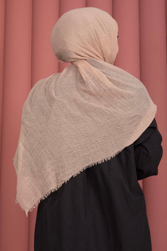 Série de châles Bürümcük doux couleur chameau