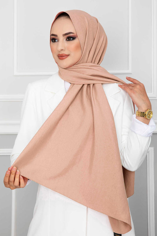 Soft Cotton Shawl Salmon
