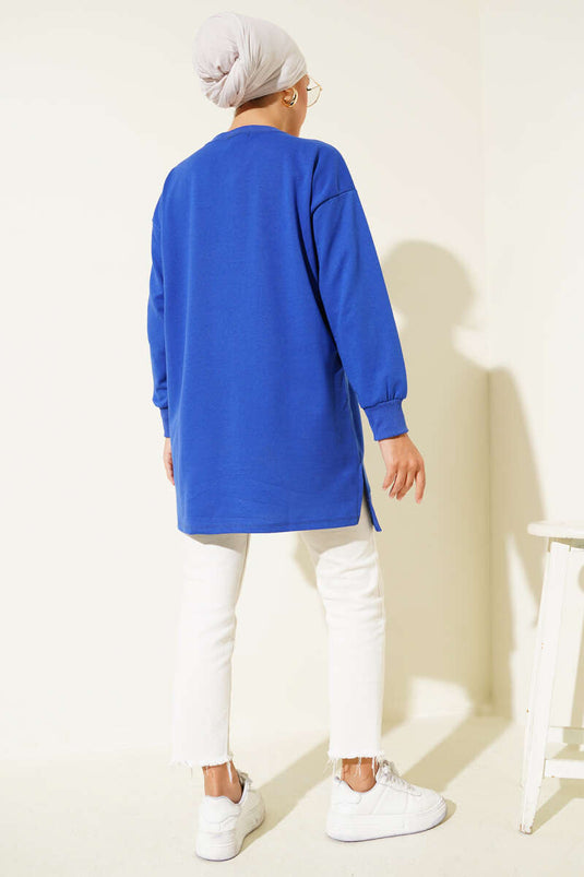 سترة من حبلين مطبوعة بشيء ما، ساكسفون