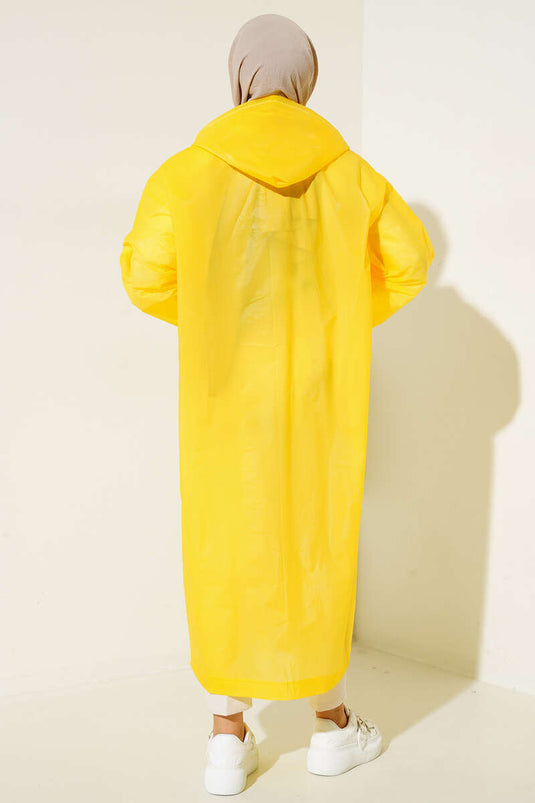 Imperméable moutarde