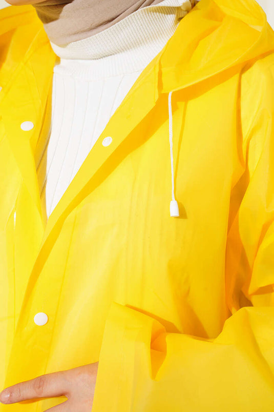 Imperméable moutarde