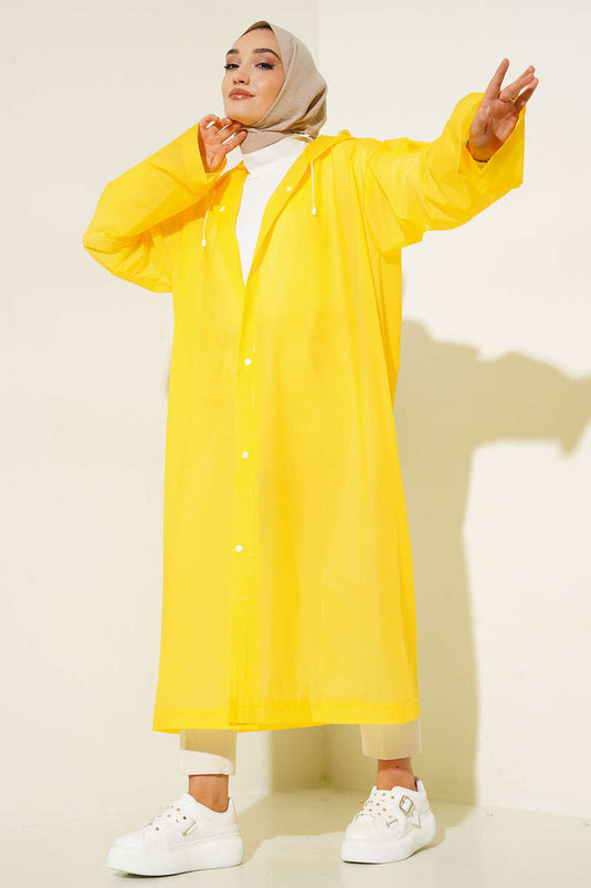 Imperméable moutarde