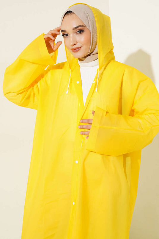 Imperméable moutarde