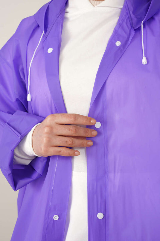 Imperméable violet