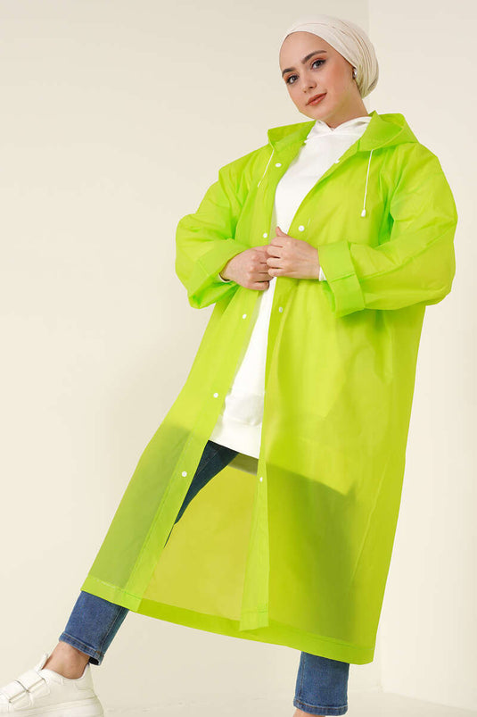 Waterproof Raincoat Green
