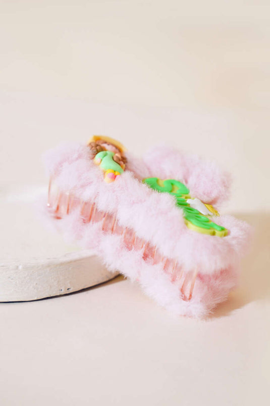 Poudre de boucle de verrouillage en peluche douce