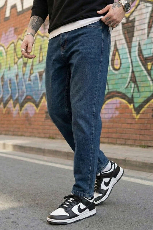 بنطال رجالي بقصة ضيقة بلون أخضر فاتح