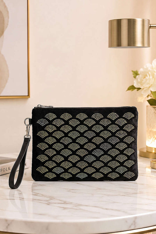 Sac À Fermeture Éclair Orné Multicolore