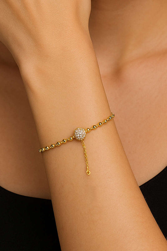 سوار من سلسلة كروية مزينة بأحجار كريمة