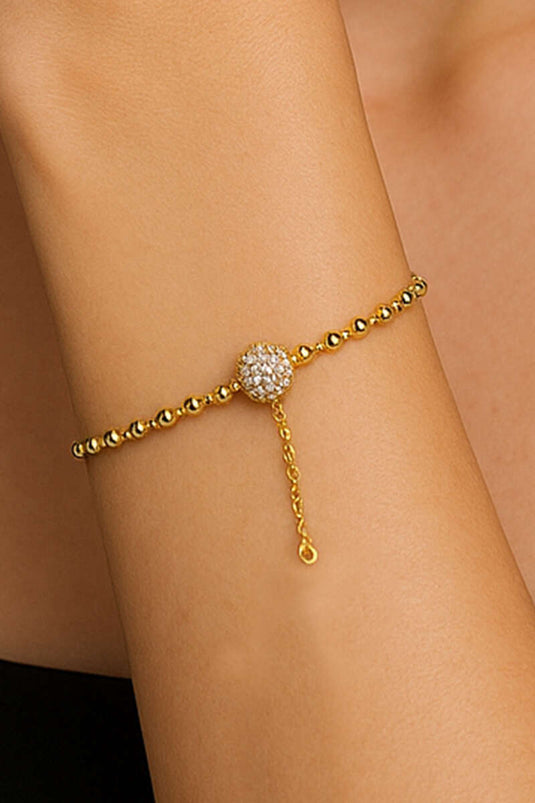 سوار من سلسلة كروية مزينة بأحجار كريمة