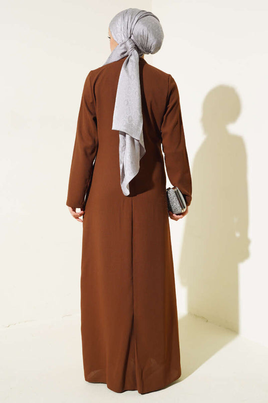 فستان سهرة مقاس كبير محشش طابا