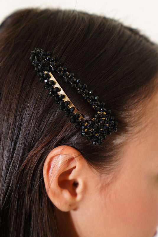 مشبك حجري أسود