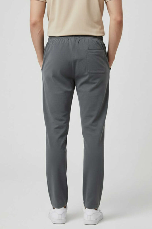 بنطال رجالي واسع تينسل أنثراسيت