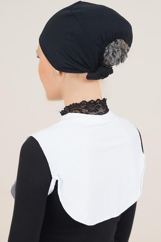 Modest White Neck Scarf