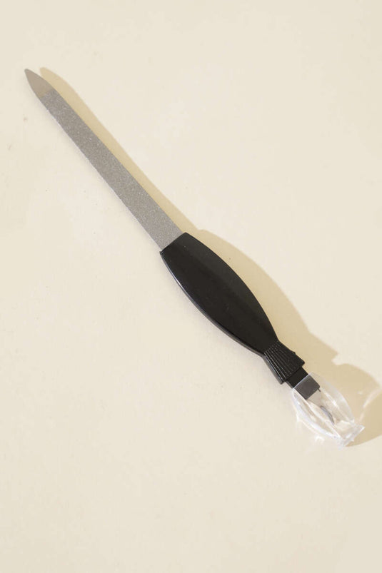 Lime à ongles noire