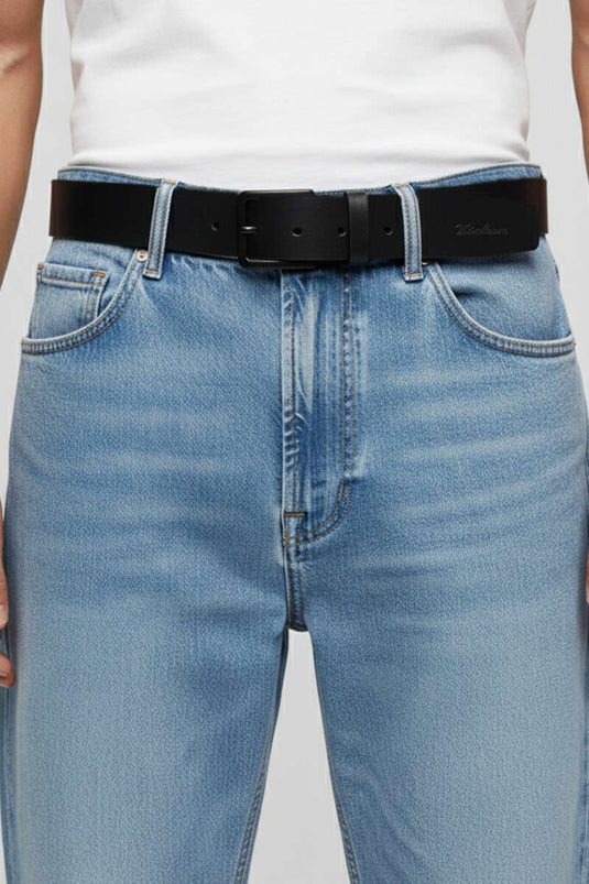 Tokalı Erkek Kemer Siyah