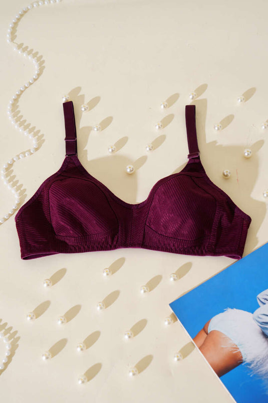 حمالة صدر صغيرة الحجم بلون البرقوق