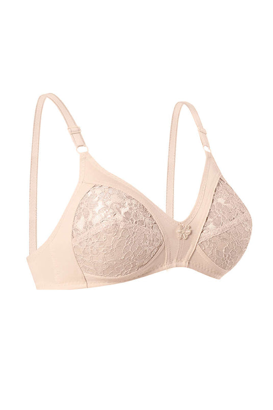Gathering Lace Bra Ten