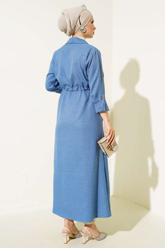 غطاء النفق باللون الأزرق الفارسي