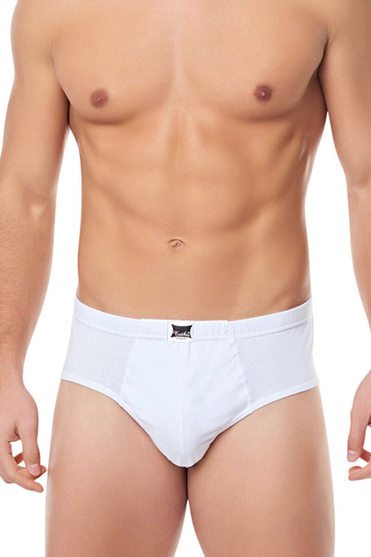 Passion 12-Pack Men's Briefs White