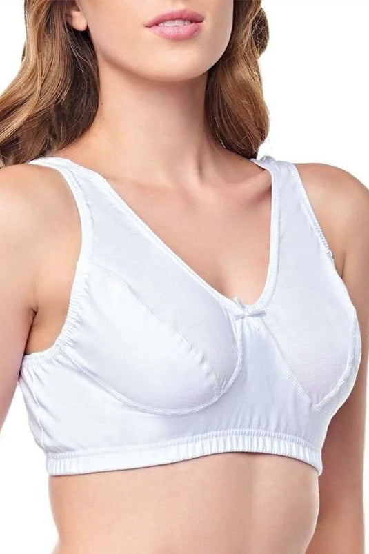 Passion 6-Piece Women's Bady Bra White